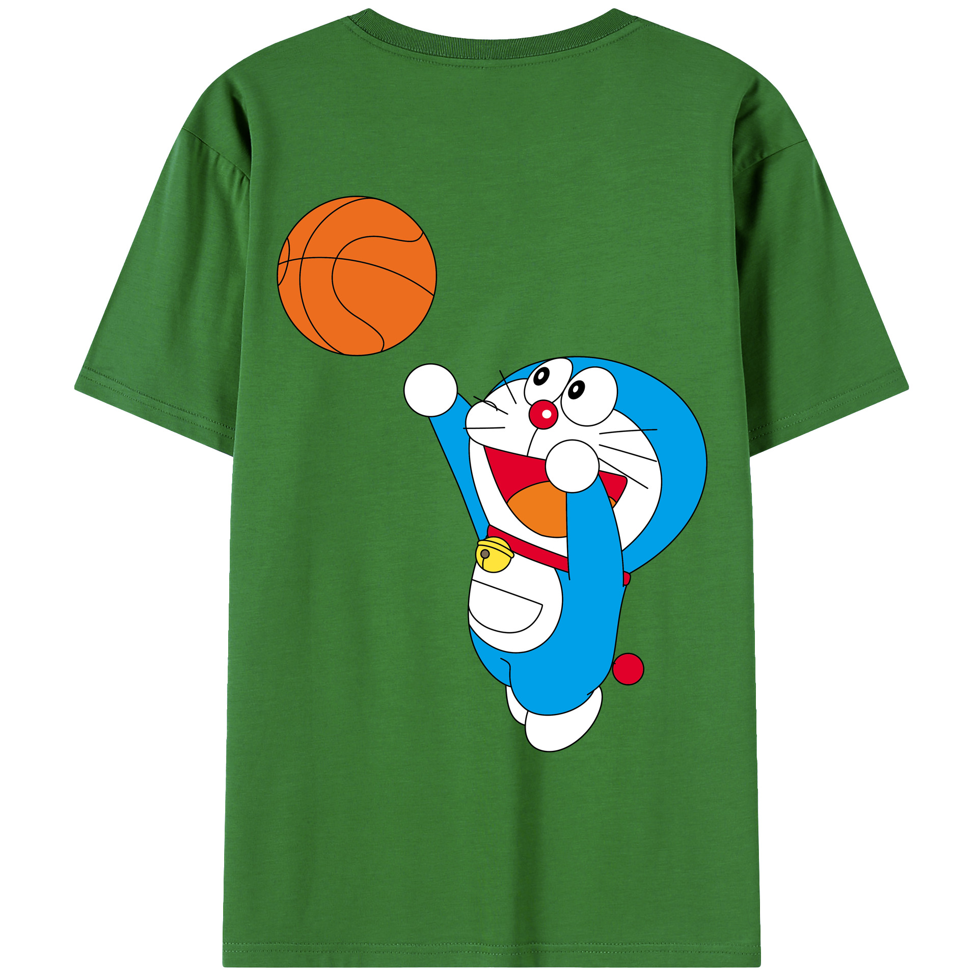 （画像用） ドラえもん Doraemon レディース半袖Tシャツ(バックプリント)